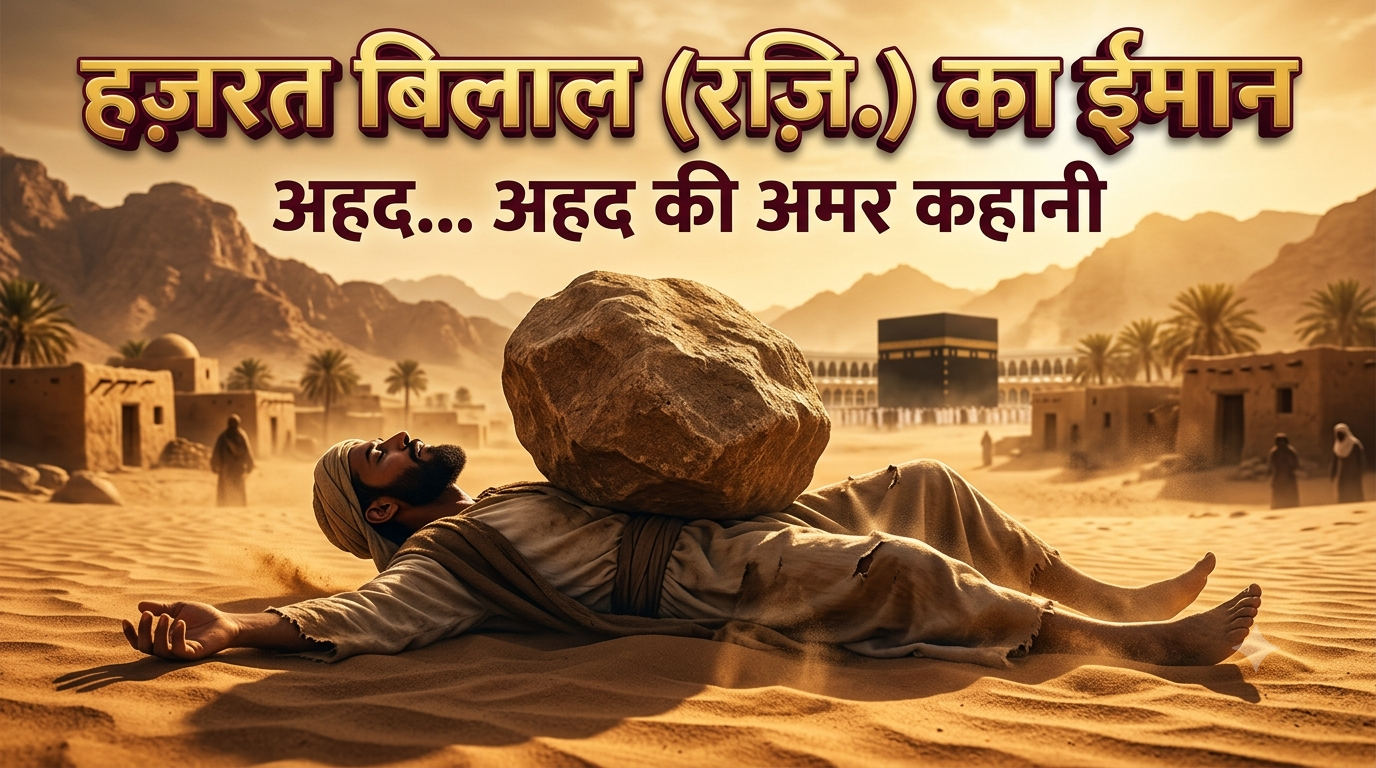 Hazrat Bilal Habshi (RA) Ki Zindagi: Imaan, Sabr Aur Azaan Ki Dil Chhoo Lene Wali Kahani