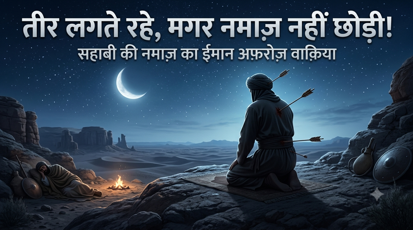 तीर पर तीर लगते रहे, मगर नमाज़ नहीं छोड़ी! 😢 सहाबी की नमाज़ का ऐसा वाक़िया जो दिल हिला देगा |Teer Par Teer Lagte Rahe, Magar Namaz Nahi Chhodi! 😢 Sahabi Ki Namaz Ka Aisa Waqia Jo Dil Hila Dega amazing story