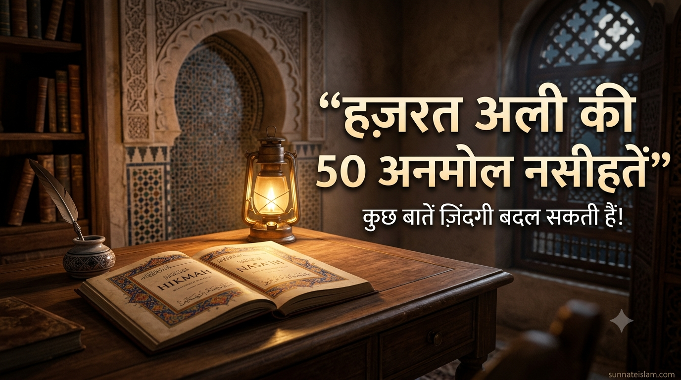 हज़रत अली की 50 नसीहतें: इन बातों को पढ़ लिया तो ज़िंदगी को देखने का नज़रिया बदल जाएगा|Hazrat Ali Ki 50 Nasihatein: In Baaton Ko Padh Liya To Zindagi Ko Dekhne Ka Nazariya Badal Jayega amazing story
