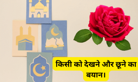 किसी को देखने और छूने का बयान। 20250428 170325 0000