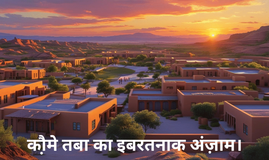 कौमे तबा का इबरतनाक अंज़ाम। Qaume taba Ka ibratnak anjam.
