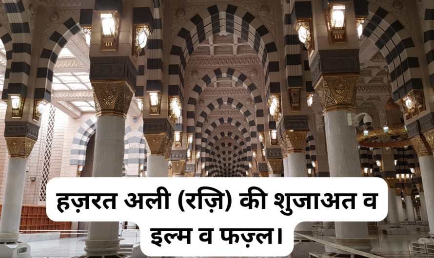 हज़रत अली रज़ियल्लाहु अन्हु की शुजाअत व इल्म व फज़्ल। Hazrat Ali Raziallahu anhu ki sujaat ilm va fazl.