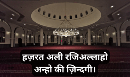 हज़रत अली रजिअल्लाहो अन्हो की ज़िन्दगी। 20250509 005231 0000