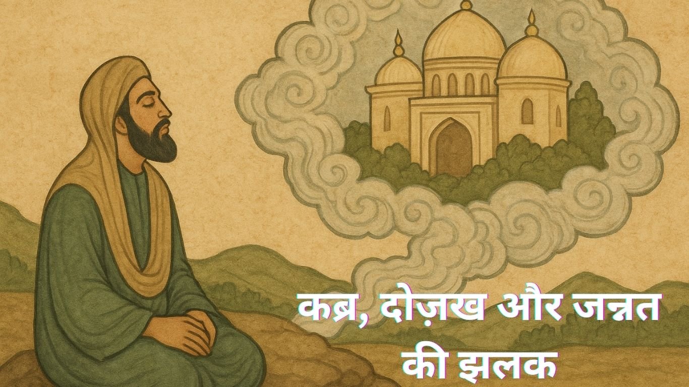 कब्र, दोज़ख और जन्नत की झलक। Qabr Dozakh aur jannat ki jhalak.