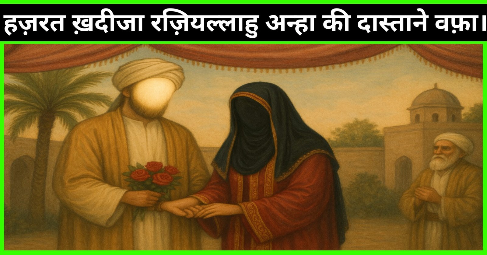 हज़रत ख़दीजा रज़ियल्लाहु अन्हा की दास्ताने वफ़ा। Hazrat khadija Raziallahu anha ki Dastane wafa.