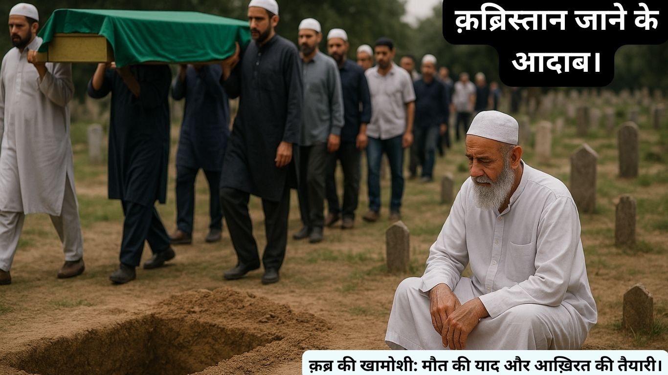 क़ब्रिस्तान जाने के आदाब। Qabristan Jane ke Aadab.