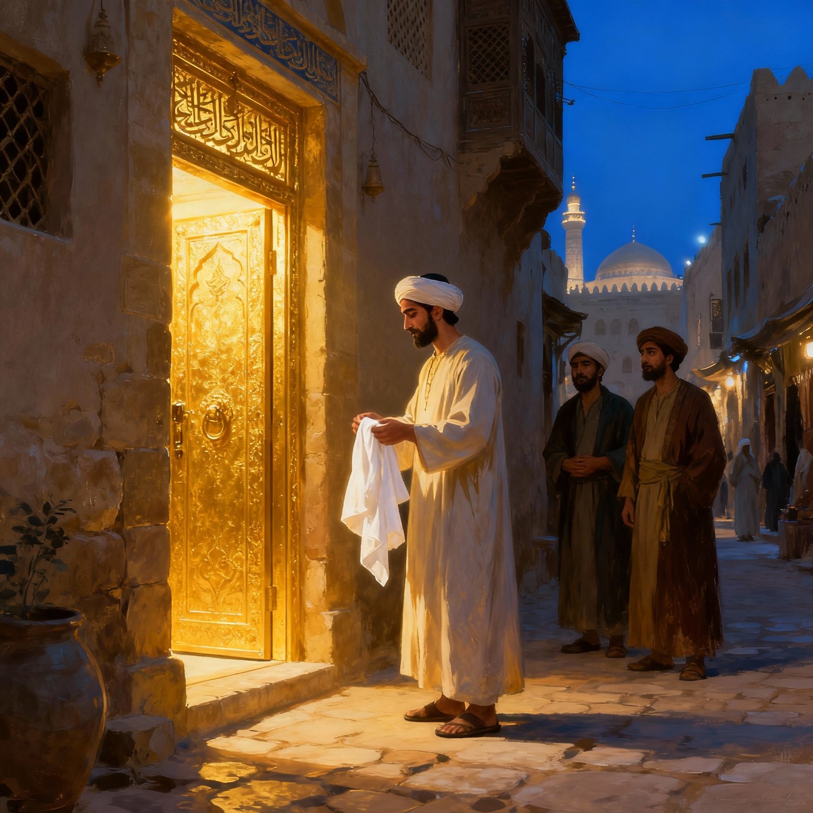 Hazrat Abdurahman bin auf ka Kafan.