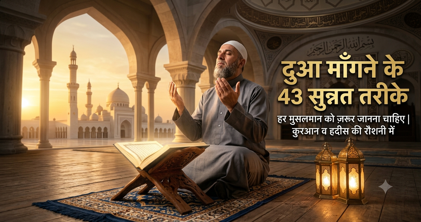 दुआ माँगने का सही तरीका: 43 सुन्नत तरीके जो हर मुसलमान को ज़रूर जानने चाहिए | Dua Mangne Ka Sahi Tarika: 43 Sunnat Tareeke Jo Har Musalman Ko Zarur Janna Chahiye amazing  story