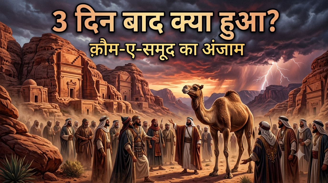 क़ौम-ए-समूद का दर्दनाक अंजाम | हज़रत सालेह ﷺ और अल्लाह की ऊंटनी का हैरतअंगेज़ वाकिया |Qaum-e-Samood ka Dardnaak Anjaam | Hazrat Saleh ﷺ Aur Allah Ki Oontni Ka Hairatangez Waqia amazing story