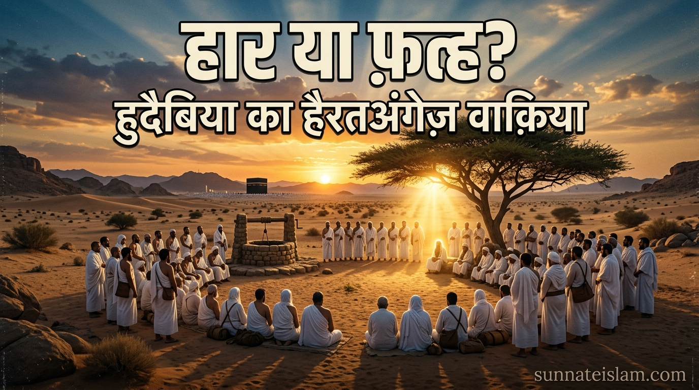 हुदैबिया की सुलह: हार या फ़त्ह? | वो वाक़िया जिसने 1400 से 10,000 मुसलमानों तक का रास्ता खोल दिया| Hudaibiya Ki Sulah: Haar Ya Fatah? | Wo Waqia Jisne 1400 Se 10,000 Musalmanon Tak Ka Rasta Khol Diya amazing story